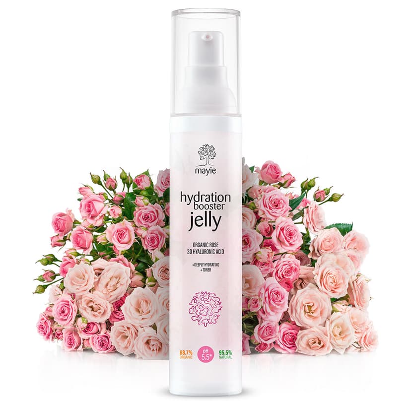 Mayie Supreme Anti-ging Routine - Silk Effect Gentle Cleanser, Hydration Booster Jelly, Daily Defence SPF Moisturiser, C-bright Moisturiser, Reti-smooth Serum (retinol), C-bright Serum (vitamin C)